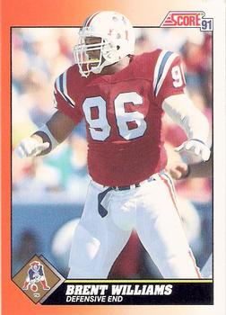 Brent Williams New England Patriots 1991 Score NFL #402